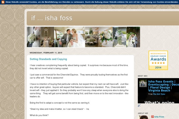 ishafoss.com site used Smp-bof-theme