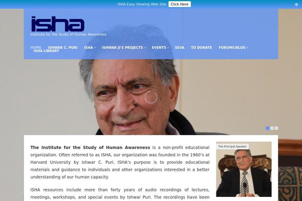 ishanews.org site used University-hub-pro