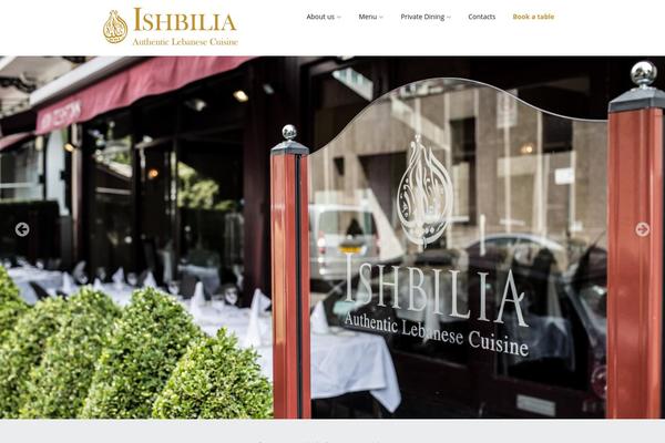 Site using Foodpress plugin