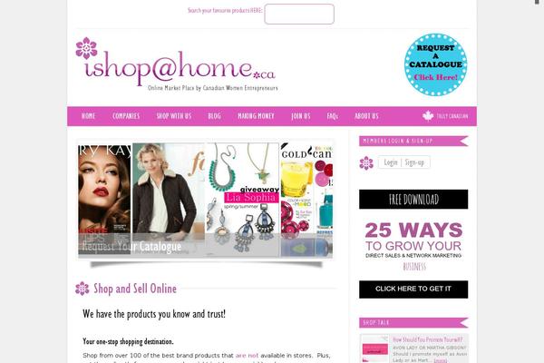 ishopathome.ca site used iShop