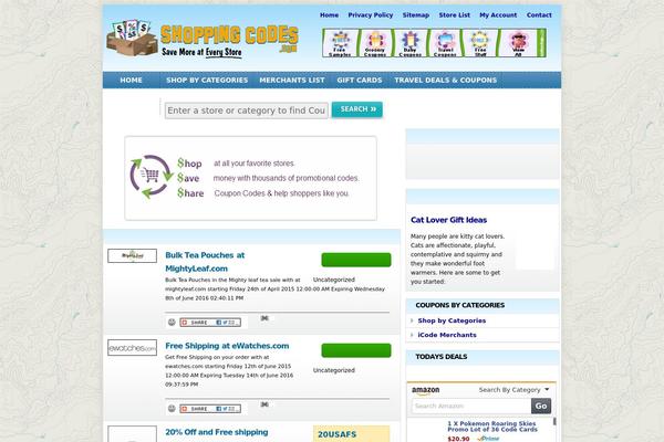 Couponpress theme site design template sample