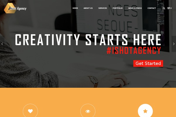 The Ken theme site design template sample