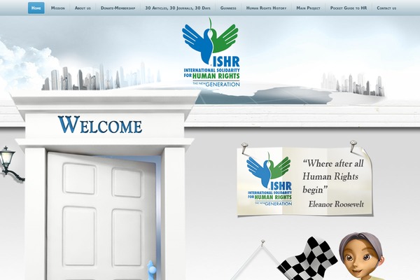 Charity-home theme site design template sample