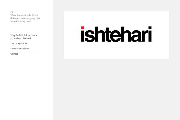 Twenty Fifteen theme site design template sample