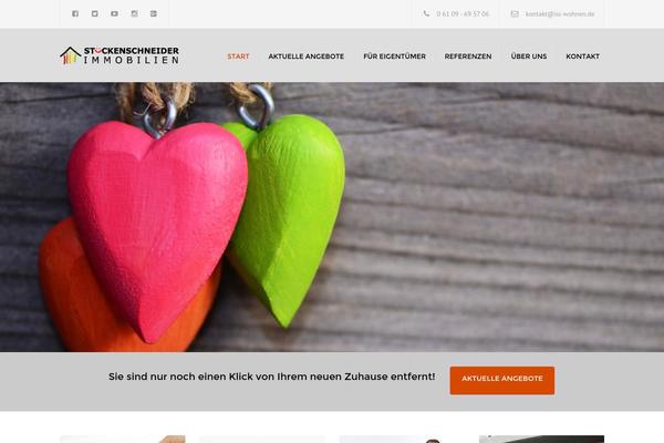 Site using Responsive-iframe plugin