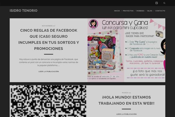 Site using Amazing-post-widget plugin