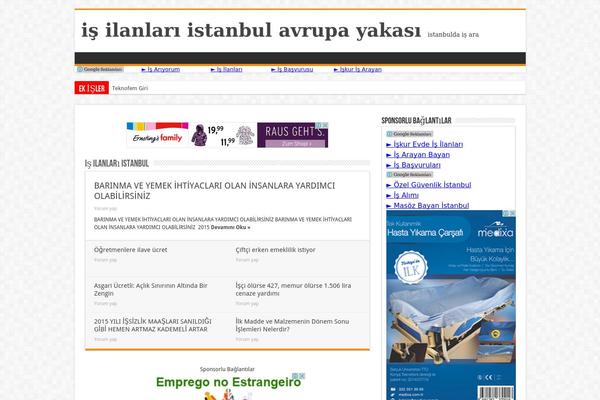 Sahifa theme site design template sample
