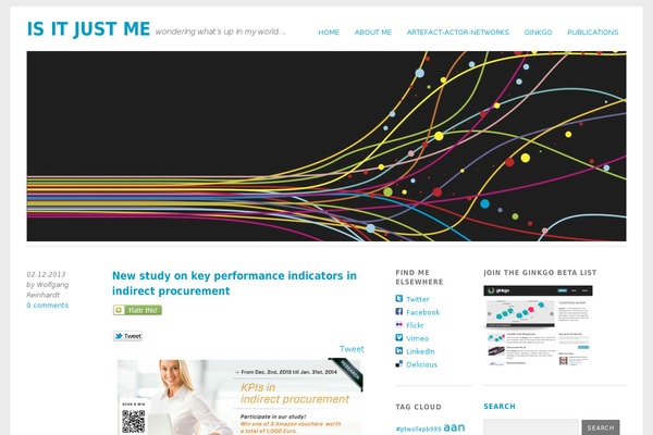 Site using Flattr plugin
