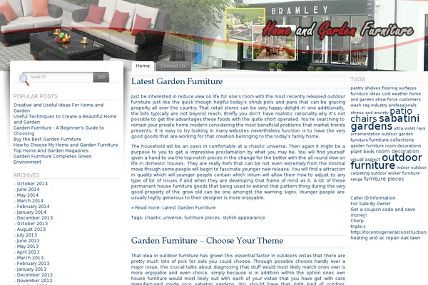 Sento theme site design template sample