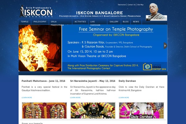 Site using WP jQuery Lightbox plugin