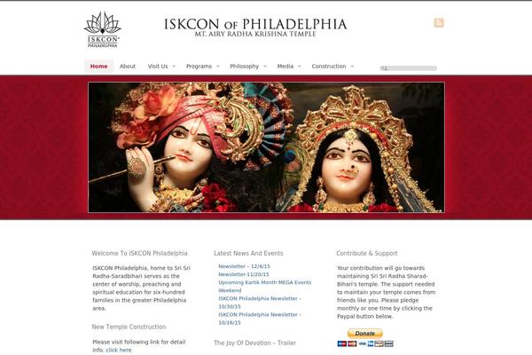 PageLines theme site design template sample