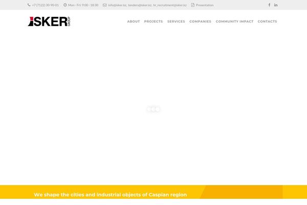 Site using Construct-portfolio plugin