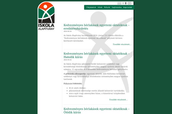 iskolaalapitvany.ro site used Isk