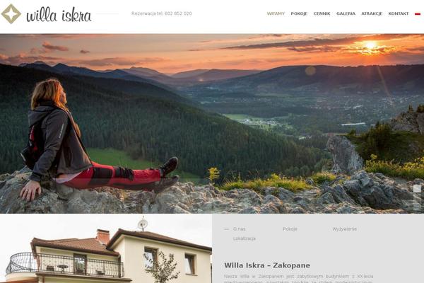 Nixe theme site design template sample