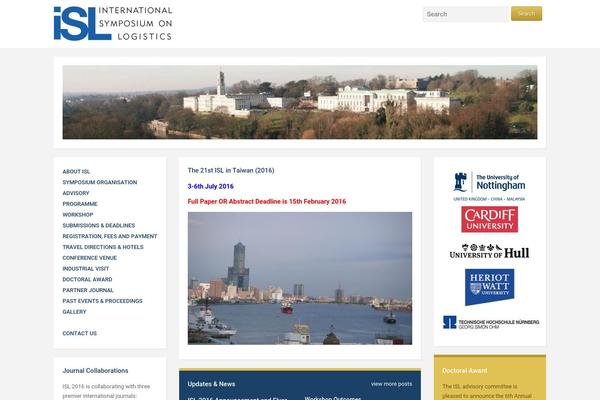 Academica Pro theme site design template sample