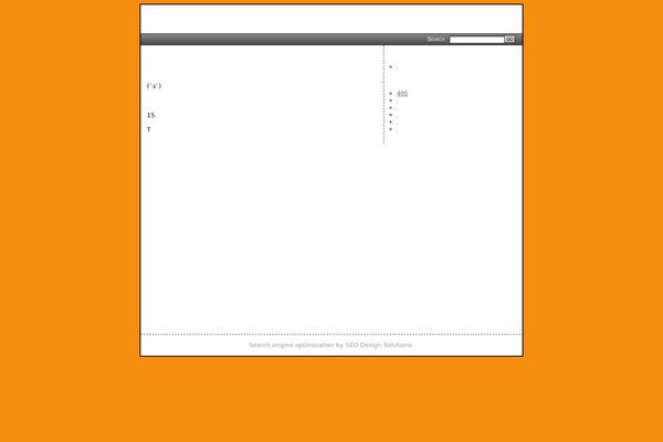 SEO Basics theme site design template sample
