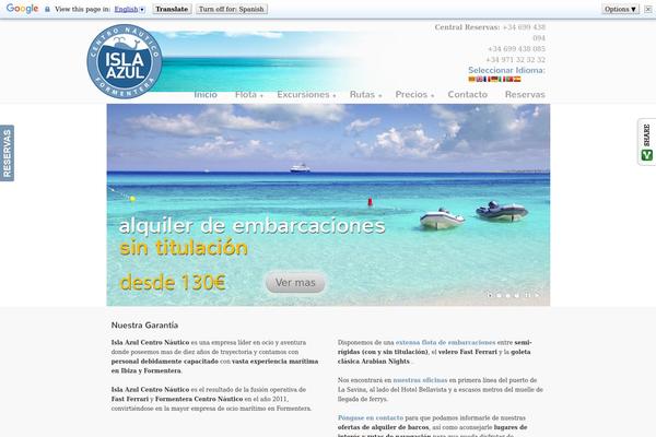 Site using Facebook plugin