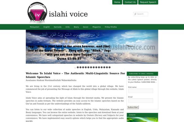 Site using Compact WP Audio Player plugin