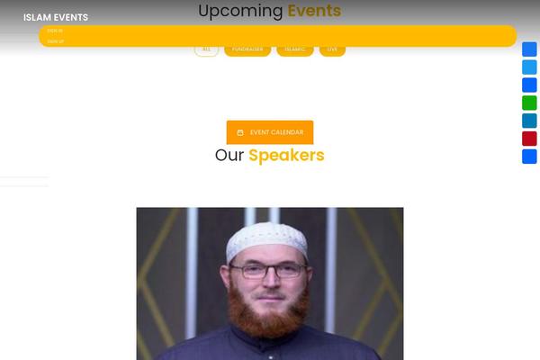 Eventchamp theme site design template sample