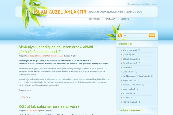 islamguzelahlaktir.com site used Greenleaves