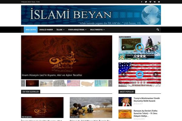 Newspaper theme site design template sample