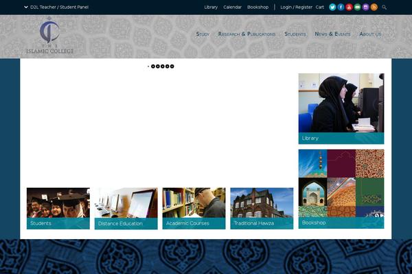 Polytechnic theme site design template sample