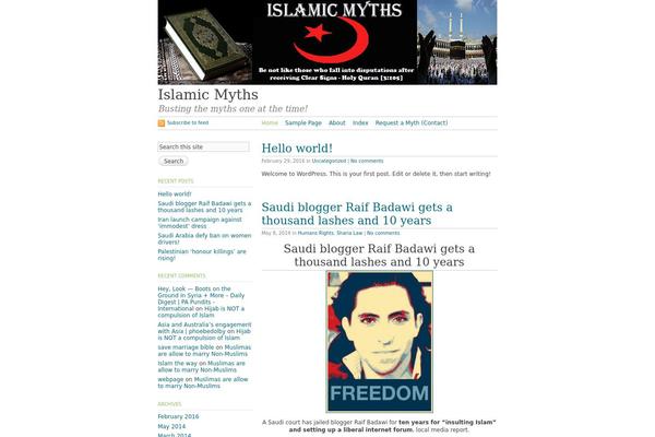 Tarski theme site design template sample