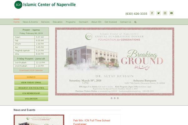 Site using Masjidal plugin