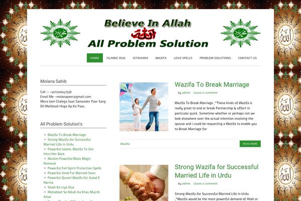 zeeNoble theme site design template sample