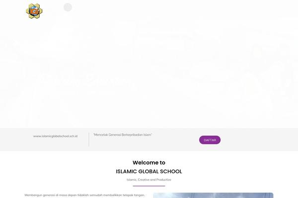 Ultra theme site design template sample