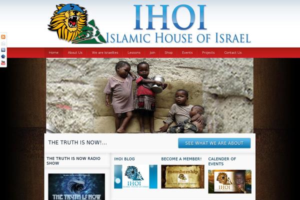 Site using Social Slider plugin