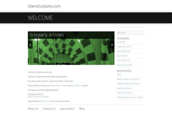 Minimatica theme site design template sample