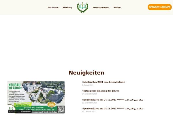 Shaha-child theme site design template sample
