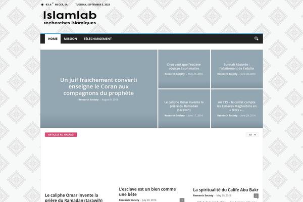 islamlab.com site used Islab
