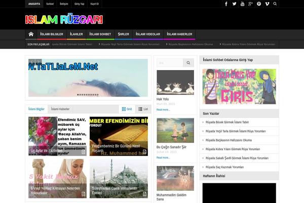 Multinews theme site design template sample