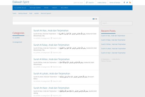 Site using Majalahpro-core plugin