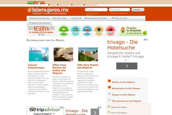 GeoPlaces theme site design template sample