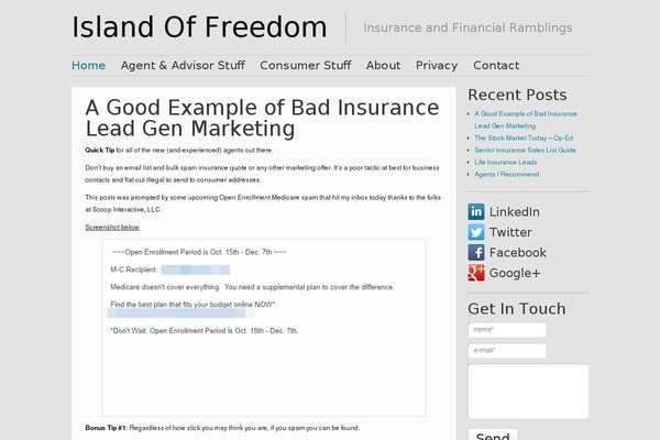 Site using About the Author Advanced plugin