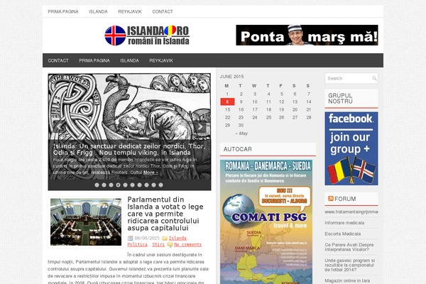 islanda.ro site used Newsentry