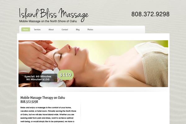 Shiroi Hana theme site design template sample