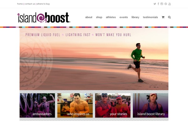 Total theme site design template sample