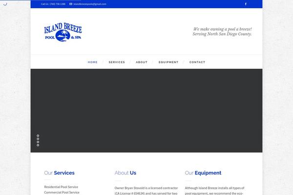 Highend theme site design template sample