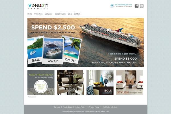 islandcity theme websites examples
