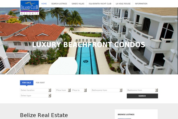 Realestast theme site design template sample