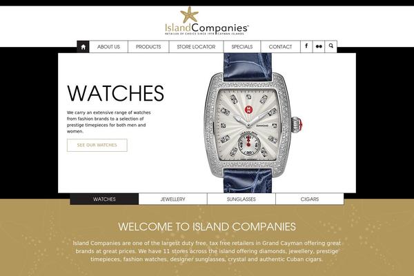 Ic theme site design template sample