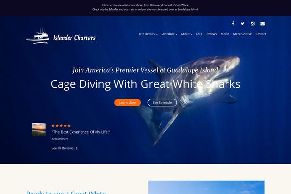 islander-charters.com site used Blange_wp