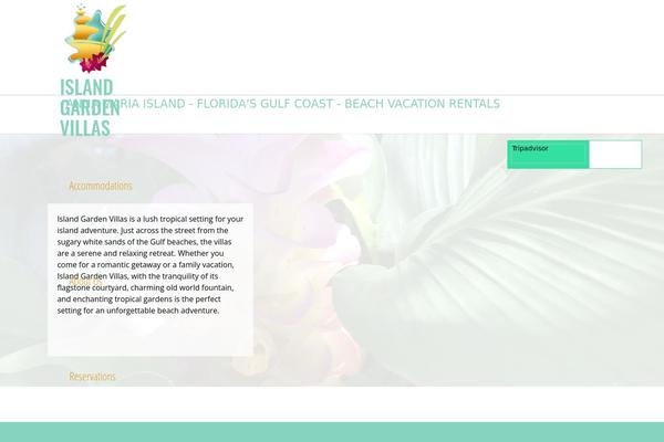 islandgardenvillas.com site used Wordherd-impreza