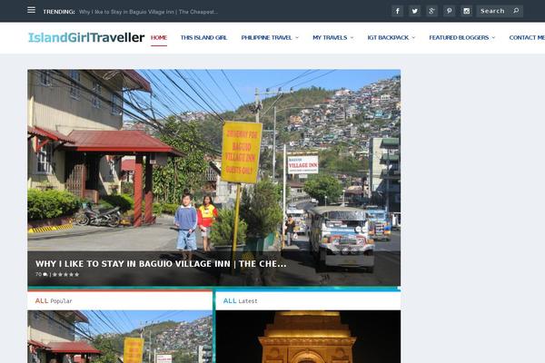 islandgirltraveller.com site used Extra
