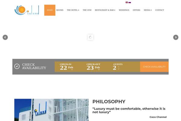 Lotus theme site design template sample