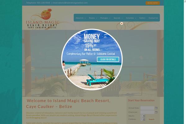 Cameleon theme site design template sample
